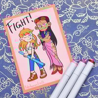 Nami and Robin Print - 5" x 7"