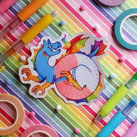 Image 1 of 2023 Pride Dragon Sticker