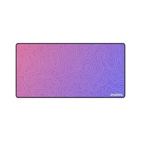 Purple Topo Desk Mat