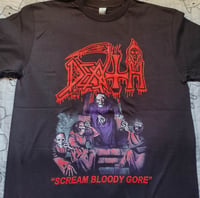 Image 1 of Death Scream bloody gore T-SHIRT