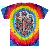 Image 1 of GRATEFUL DEAD RAINBOW BERTHA TIE DYE SHORT SLEEVE 
