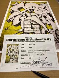 Image 2 of GESER "XXX"  Limited Edition Print