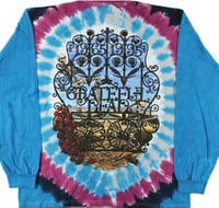 Image 2 of GRATEFUL DEAD 30TH ANNIVERSARY TIE DYE LONG SLEEVE 