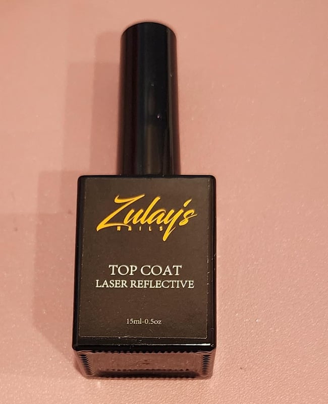 Laser Reflective TOP COAT Zulay's Nails