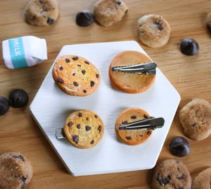 Image of Cookie hair clips