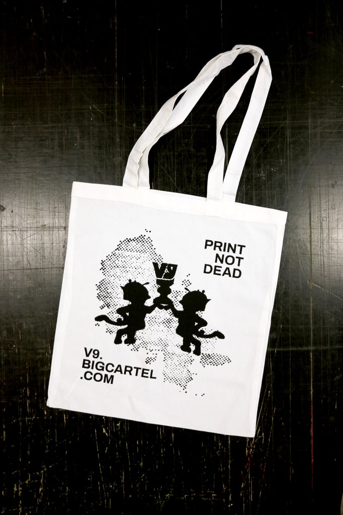 Image of V9 tote bag