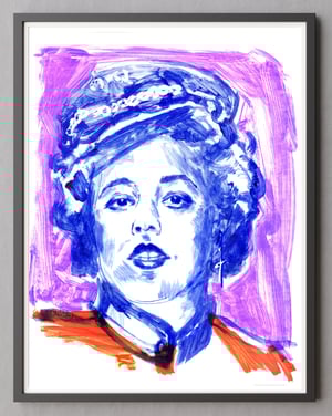 Poly Styrene, Fine Art Print, 40x50 cm