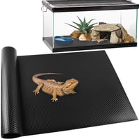 TCYPUHL Reptile Carpet, Reptile Mat, Bearded Dragon, Leopard Gecko Substrate (18"X 79", 1 PCS)