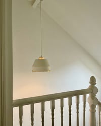 Image 2 of Valaistustyö Pendant Light 'Ama 500' with Brass Details by Aino Aalto, Finland