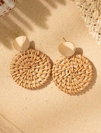 Bohemian Basket Earrings 