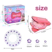 Hair gem stamper