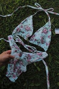 Image 1 of Flutter Bikini Set - XL Top / M Bottom 