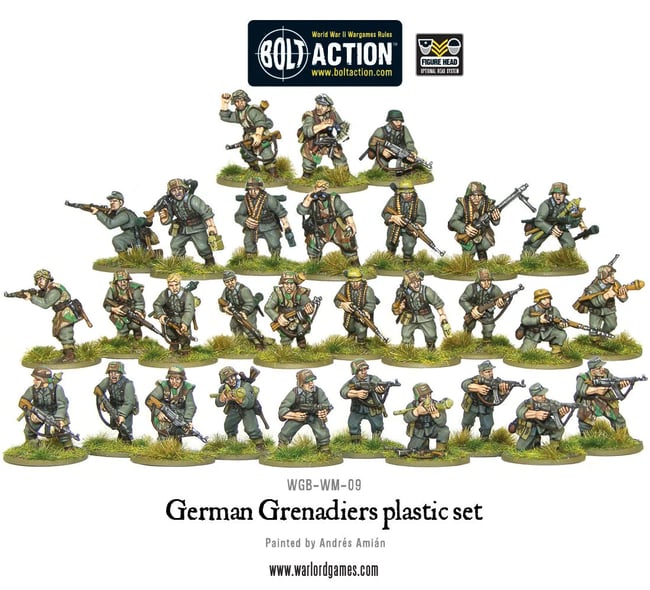 German Grenadiers (30 figs)
