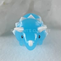 Image 4 of "Translucent" mini Triceratops