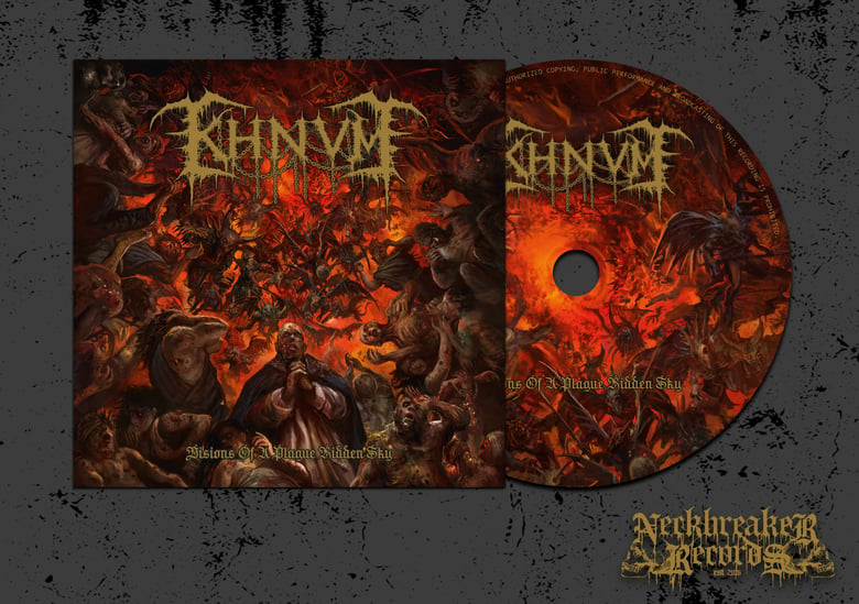 Image of NBR017 KHNVM - Visions of a Plague Ridden Sky CD