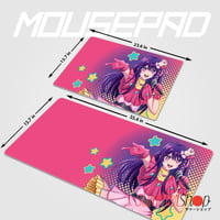 Image 1 of Oshi no Ko - Ai Hoshino X Ruby Hoshino Mousepad