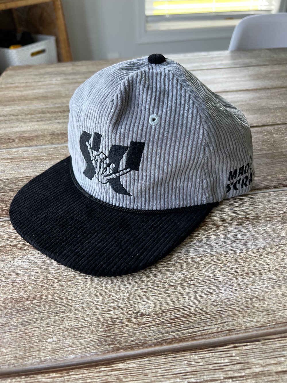Corduroy unstructured strapback