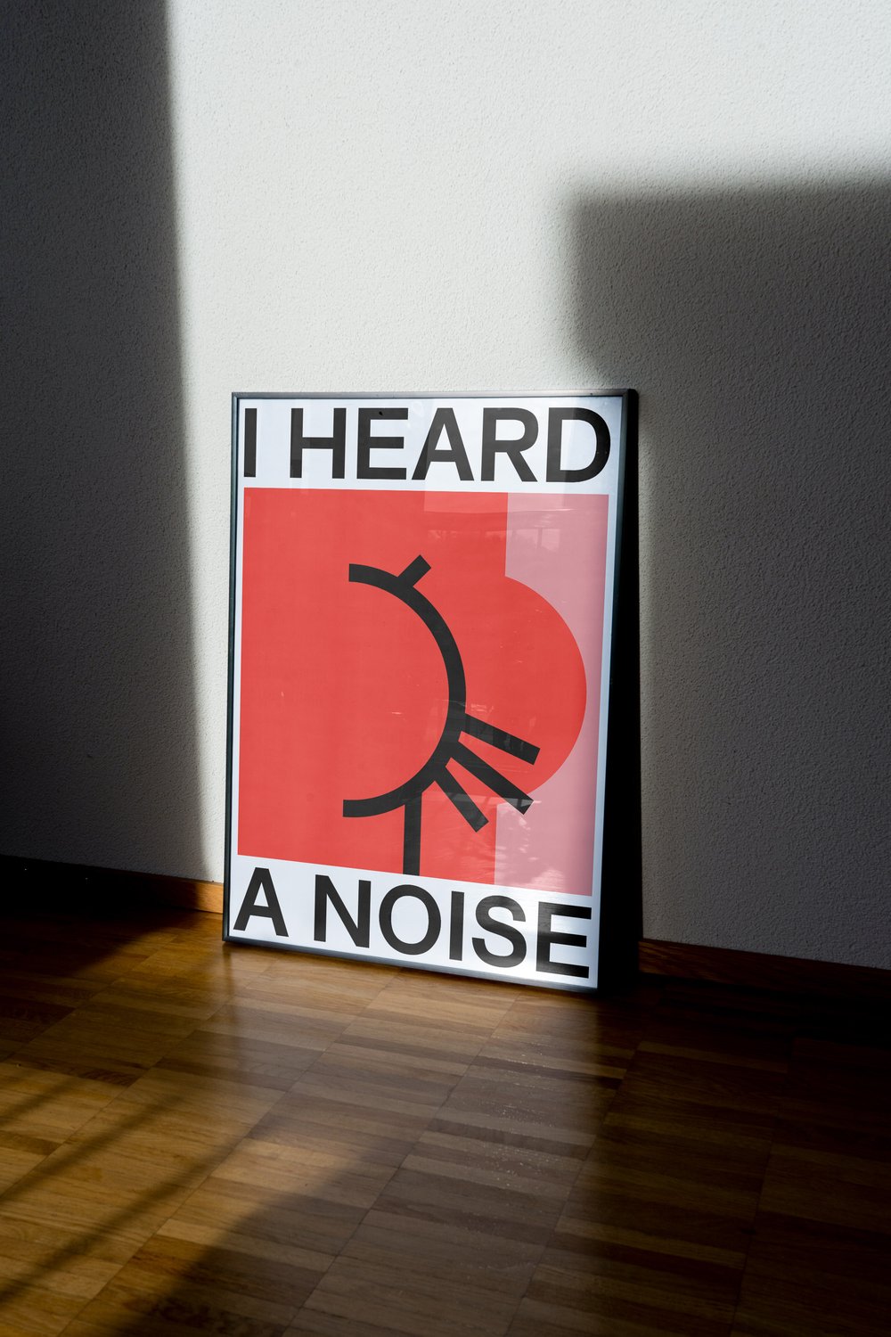 I HEARD A NOISE Poster by Marco Oggian