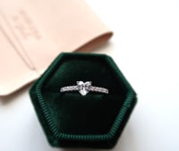 Image 2 of Mini heart silver ring 迷你爱心银戒