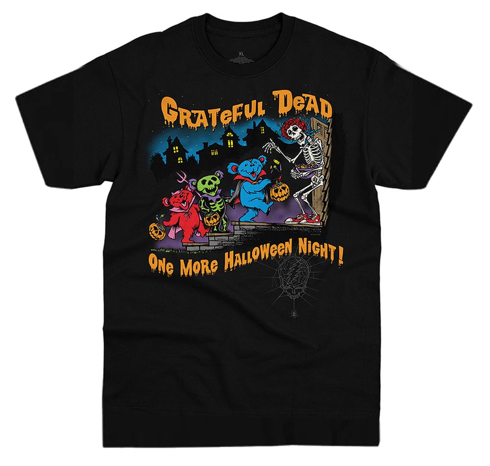 Image of GRATEFUL DEAD BLACK HALLOWEEN SERIES SHORT SLEEVE 