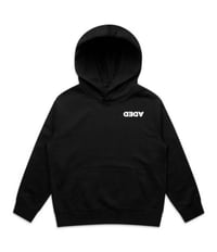 DEDA YOUTH BLACK HOODIE WHITE LOGO