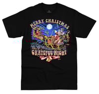 Image 1 of GRATEFUL DEAD STEAL YOUR SLEIGH BLACK SHORT SLEEVE