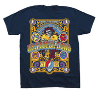 Image 1 of GRATEFUL DEAD CLOSING OF WINTERLAND NAVY BLUE SHORT SLEEVE 
