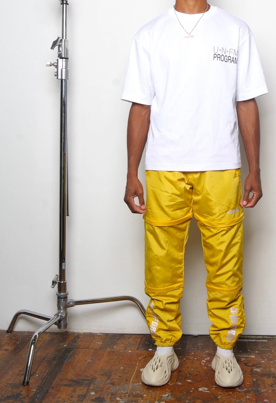 Image of Yellow Phase 001 Zip Away Pants 