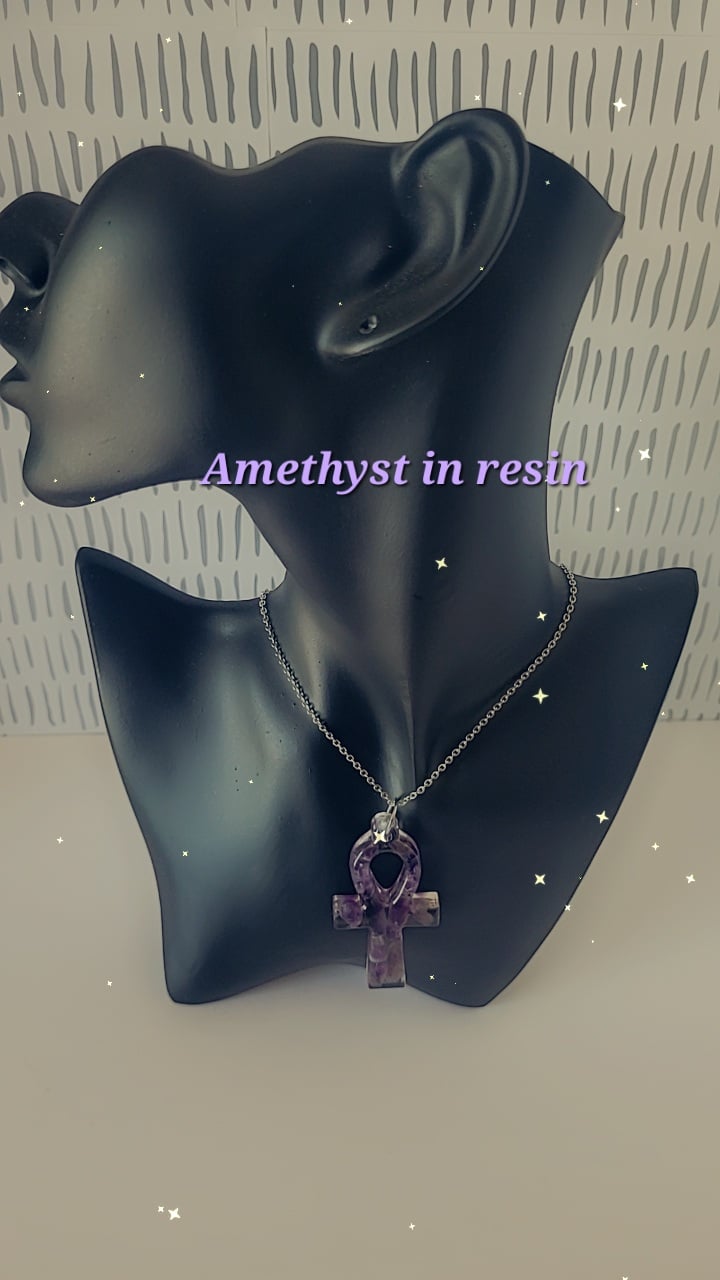 Image of Amethyst Ankh