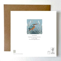 Image 2 of KINGFISHER GREETING CARD