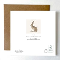 Image 2 of HARE BLANK CARD