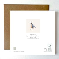 Image 2 of NUTHATCH BLANK CARD