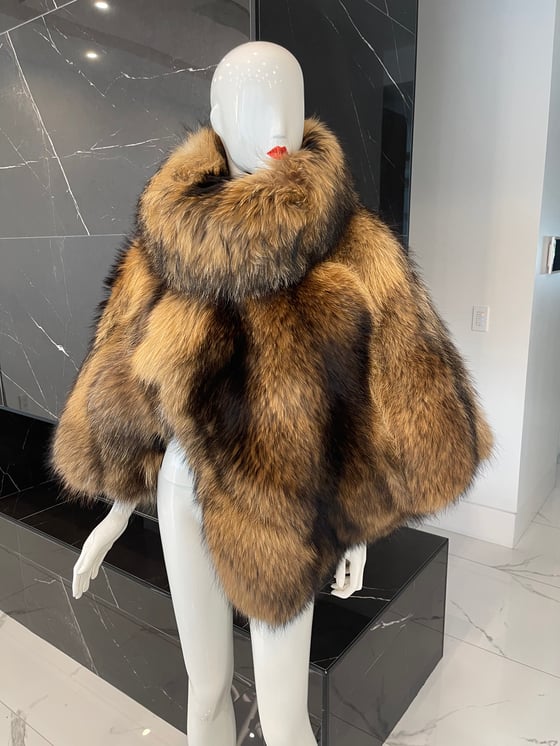 Image of Georgia Fur Poncho