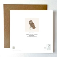 Image 2 of TAWNY OWL CARD
