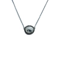 Image 1 of FINAL SALE: Lover's Eye necklace in sterling silver or 10k gold (limited edition)