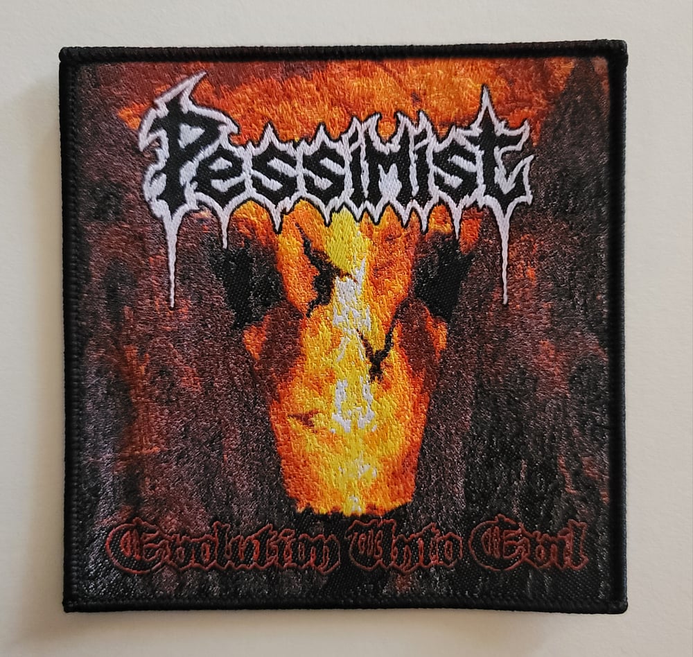 Pessimist " Evolution Unto Evil" Official Woven Patch