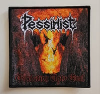 Image 3 of Pessimist " Evolution Unto Evil" Official Woven Patch