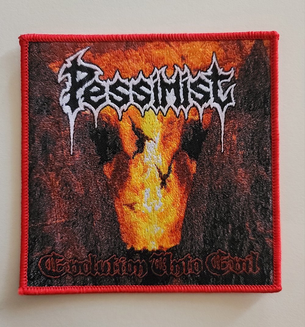 Pessimist " Evolution Unto Evil" Official Woven Patch