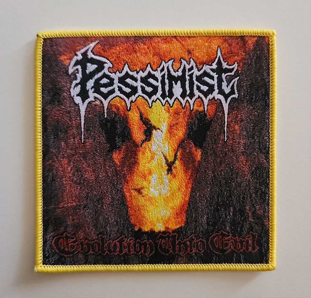 Pessimist " Evolution Unto Evil" Official Woven Patch