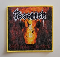 Image 5 of Pessimist " Evolution Unto Evil" Official Woven Patch