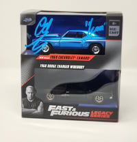 Image 1 of "Fast and Furious" Legacy Series CAMARO/CHARGER -- Autographed
