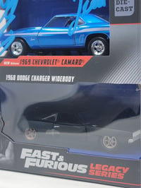 Image 2 of "Fast and Furious" Legacy Series CAMARO/CHARGER -- Autographed