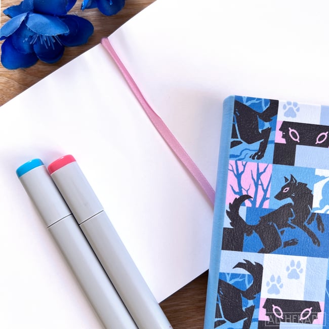 Wolf Quilt Sketchbook