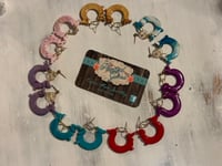 Image 1 of Dachie clay earrings