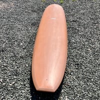 Image 5 of 9-3 Stepper Nose Rider Surfboard Polyola Blank Golden Brown Tint 