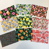 Image 1 of Illustrative Patterns Collection: Set of 9 Postcards