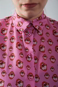 Image 1 of Unisex Pink lips shirt💜