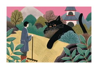 Image 1 of Zen Cat Art Print