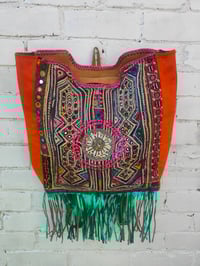 Image 2 of Amaze Balls back pack Bag orange colour