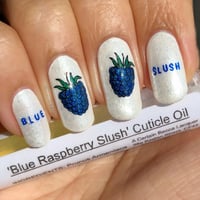 Image 1 of 'Blue Raspberry Slush' Cuticle Oil